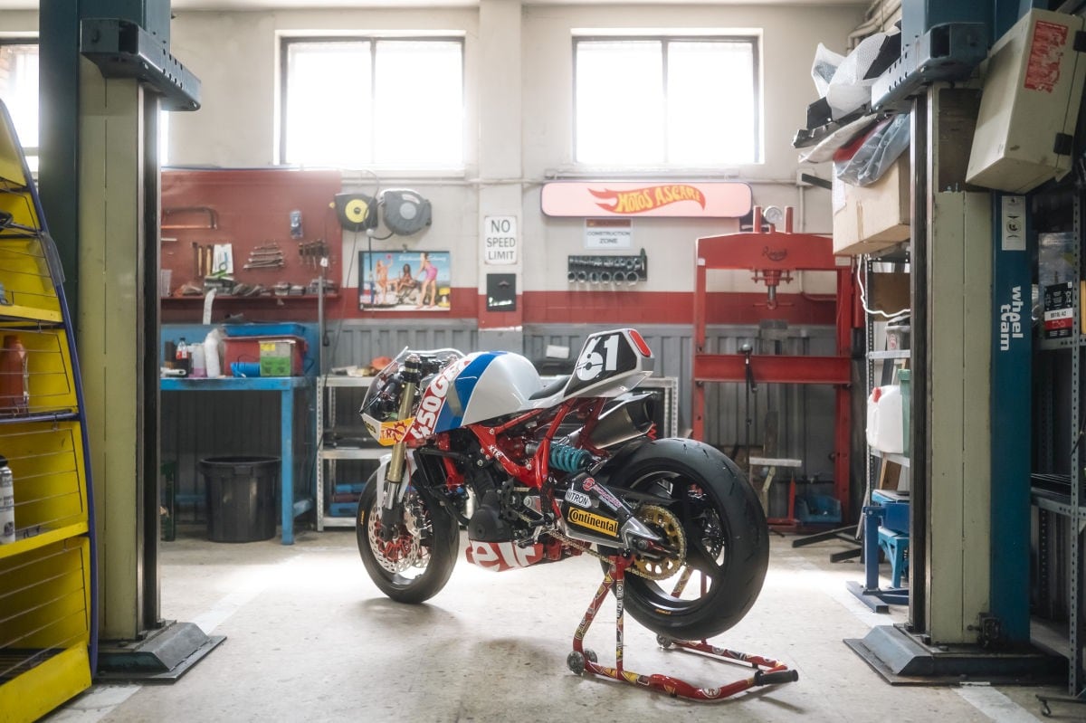 La riconoscete? E' una Royal Enfield Guerrilla 450!